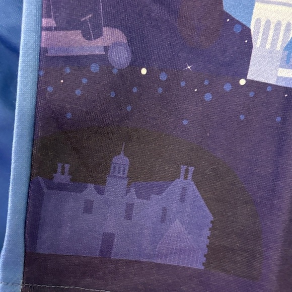 Disney Her Universe Purple and Blue Disneyland Castle Scene Sweatshirt - Picture 8 of 16